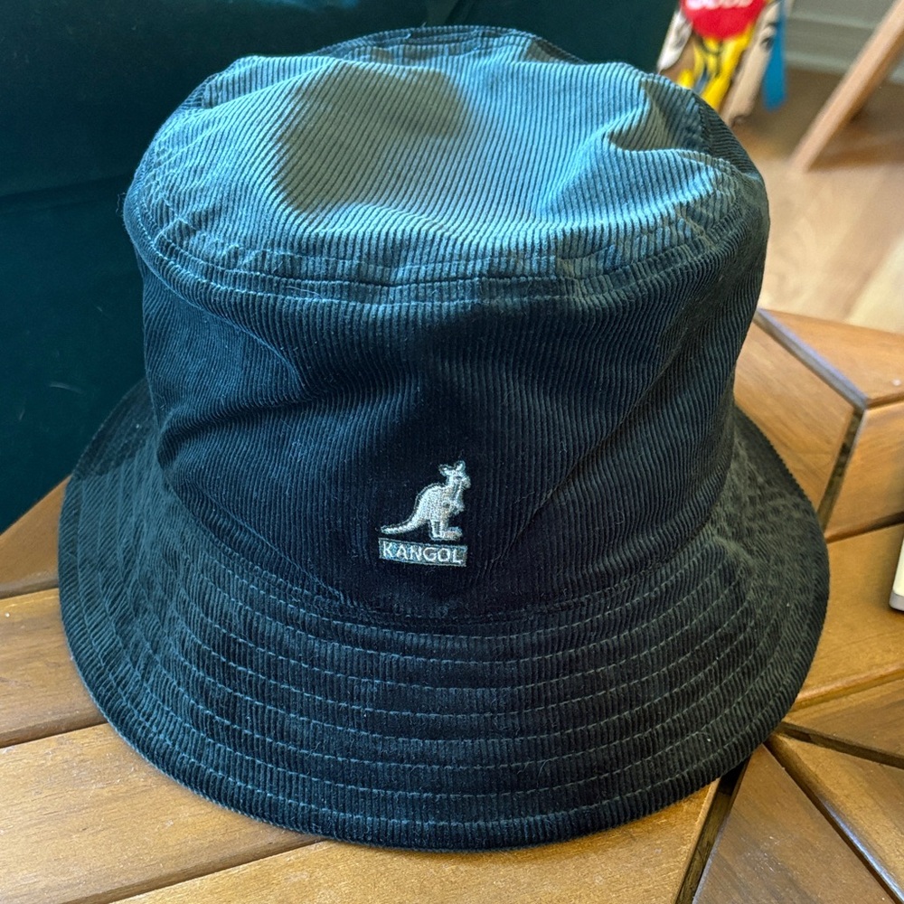 Kangol Dark Green Corduroy Bucket Hat